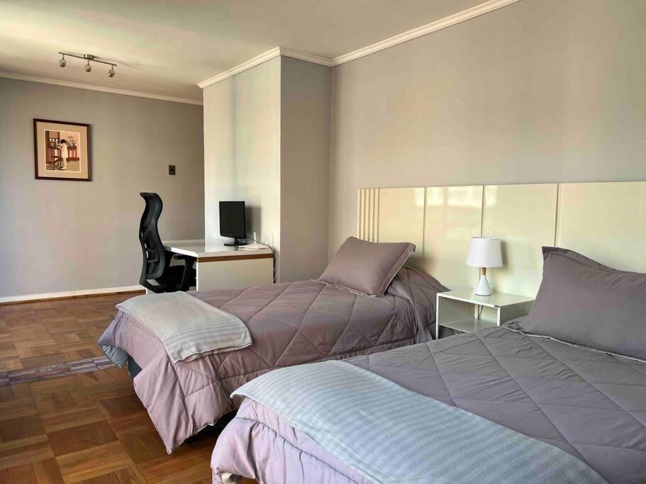 Apartamento En Centro Historico Santiago, Dos Dormitorios Екстериор снимка